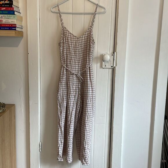 Billabong Gingham Jumpsuit - Picture 2 of 8